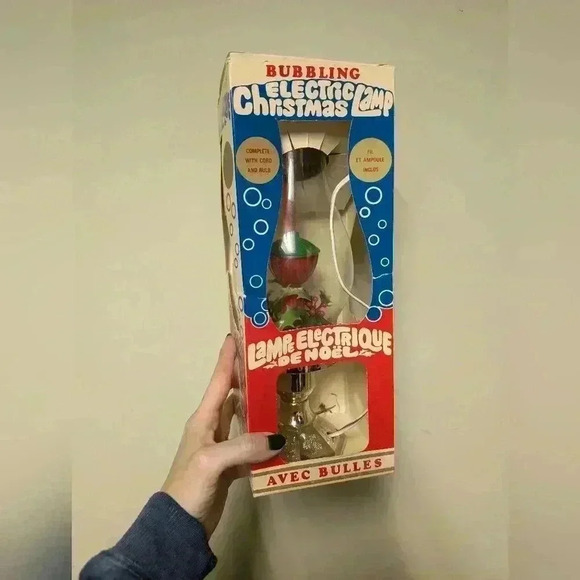 Vintage bubbling  electric Christmas lamp - Picture 3 of 11